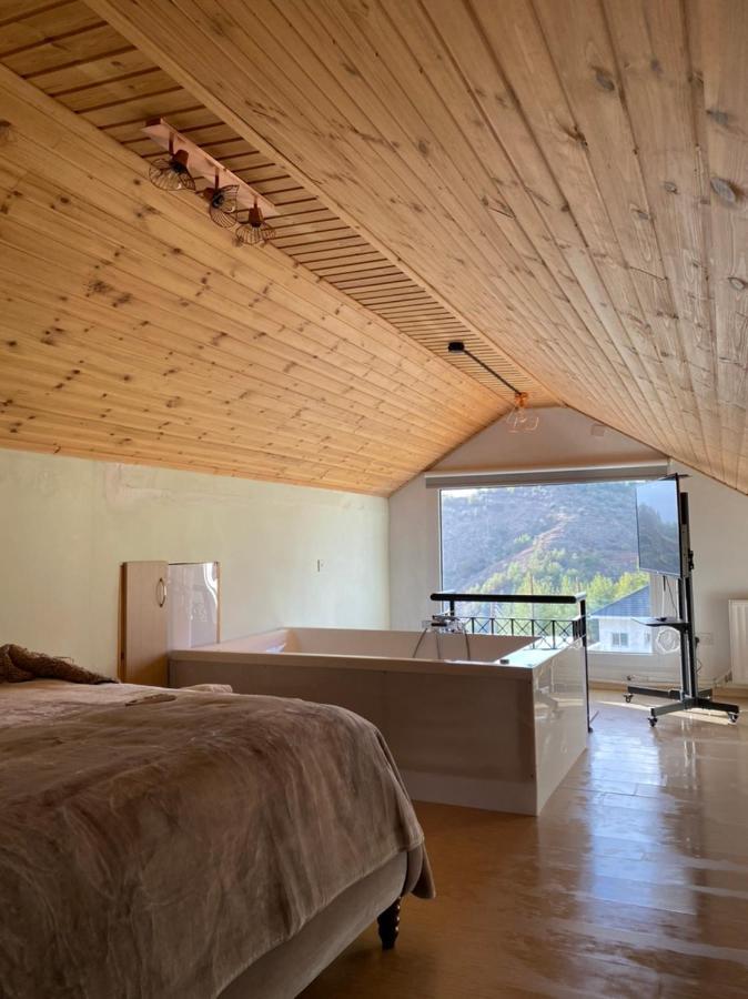 דירות אגרוס Aprosmeno Jacuzzi House 2 מראה חיצוני תמונה