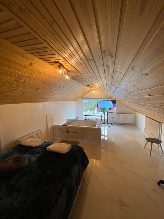 דירות אגרוס Aprosmeno Jacuzzi House 2 מראה חיצוני תמונה